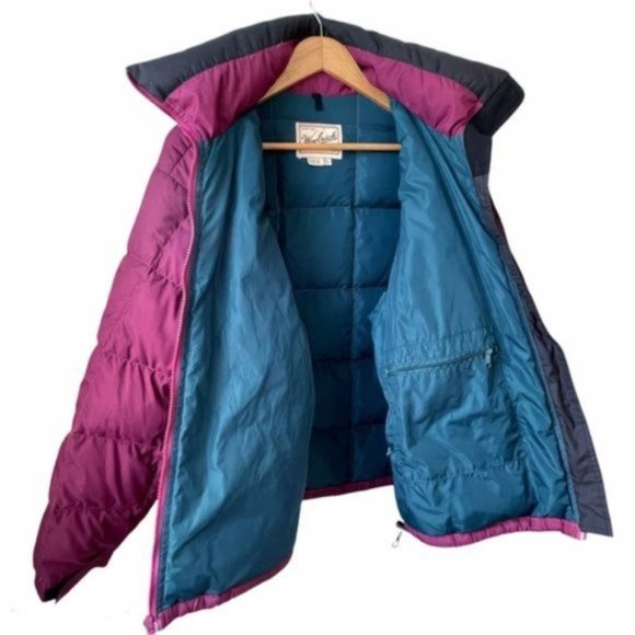 Vintage Oversized Woolrich Down Filled Puffer Quilted Jacket - Picture 8 of 9